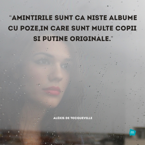 Amintirile sunt ca niste albume cu poze, in care sunt multe copii si...