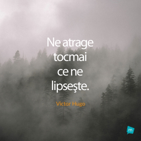 Ne atrage tocmai ce ne lipseste.